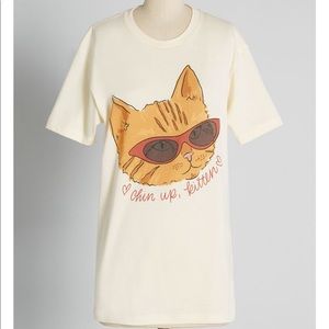 Modcloth Chin Up Kitten T-shirt